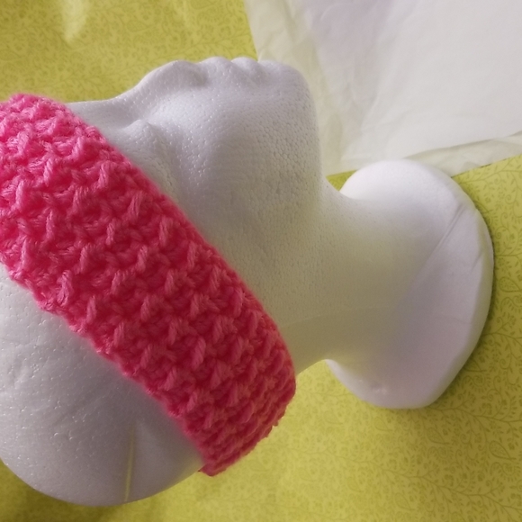 Handcrafted headband /ear warmers - Picture 3 of 3